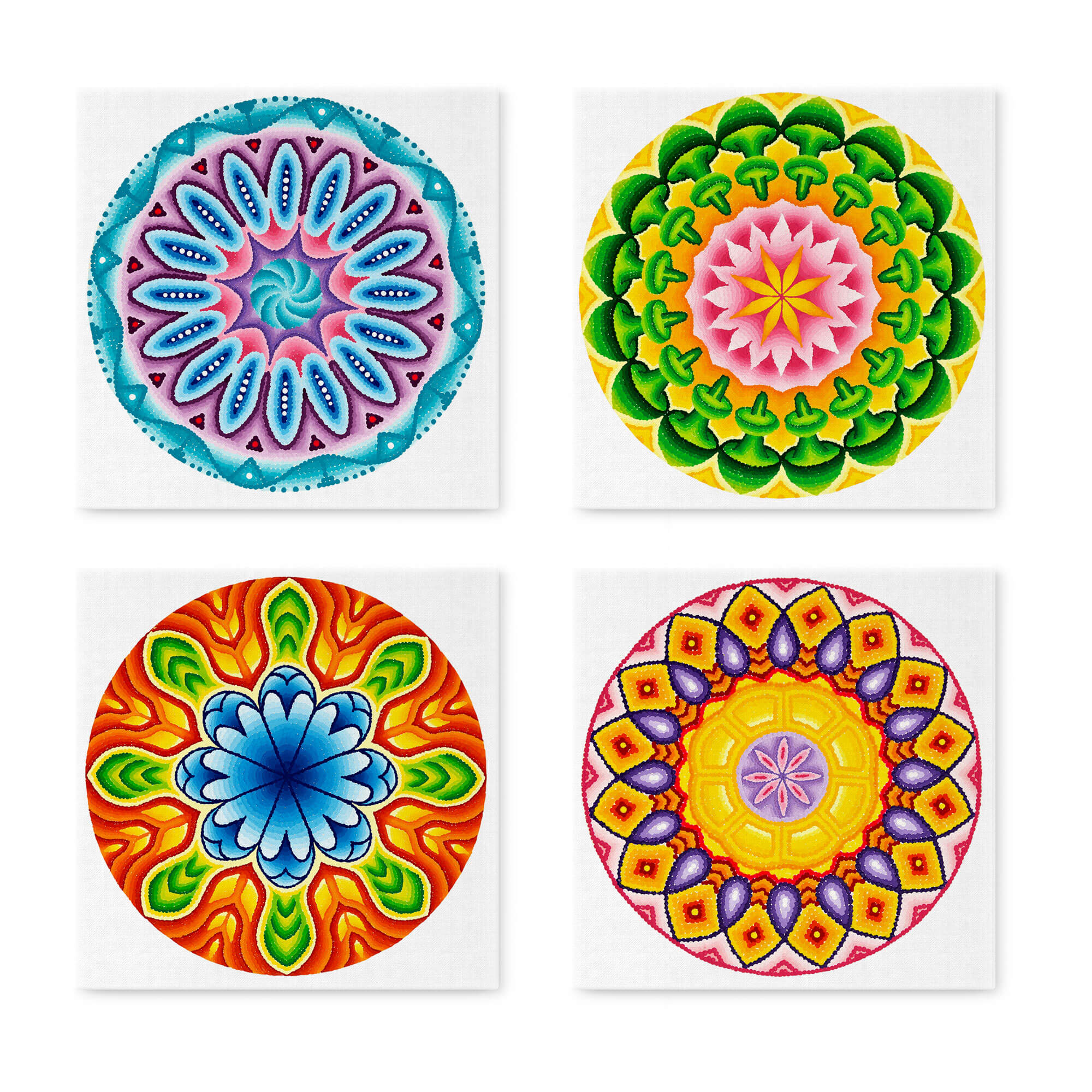 Collection of Dotted mandalas / reproduction – Mandalama