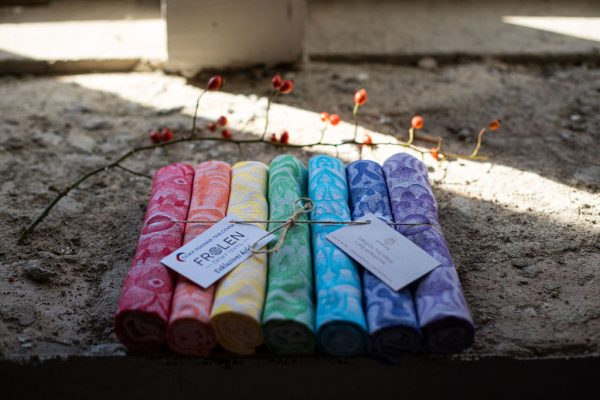 Mandala cloths / collection of 7 chakra colours - Image 9